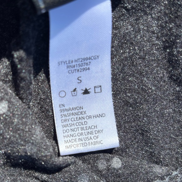 Harley-Davidson Black Scoop Neck Short Sleeve T-Shirt - Picture 4 of 5